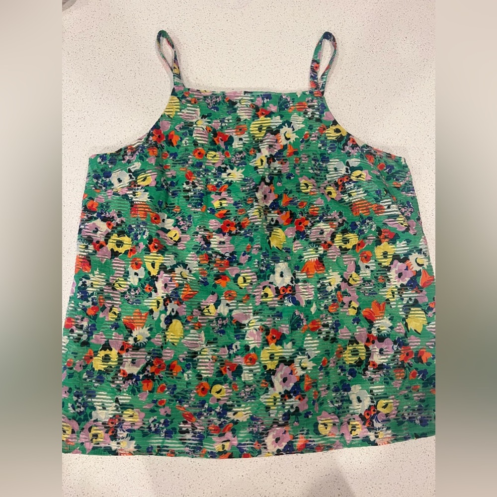 Anthropologie Maeve Quinn Cami Floral To us 4
